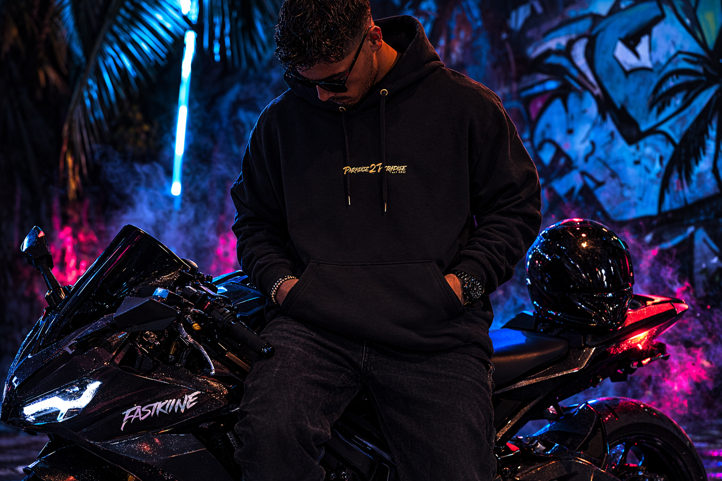 Black Sunset Fastkine Hoodie