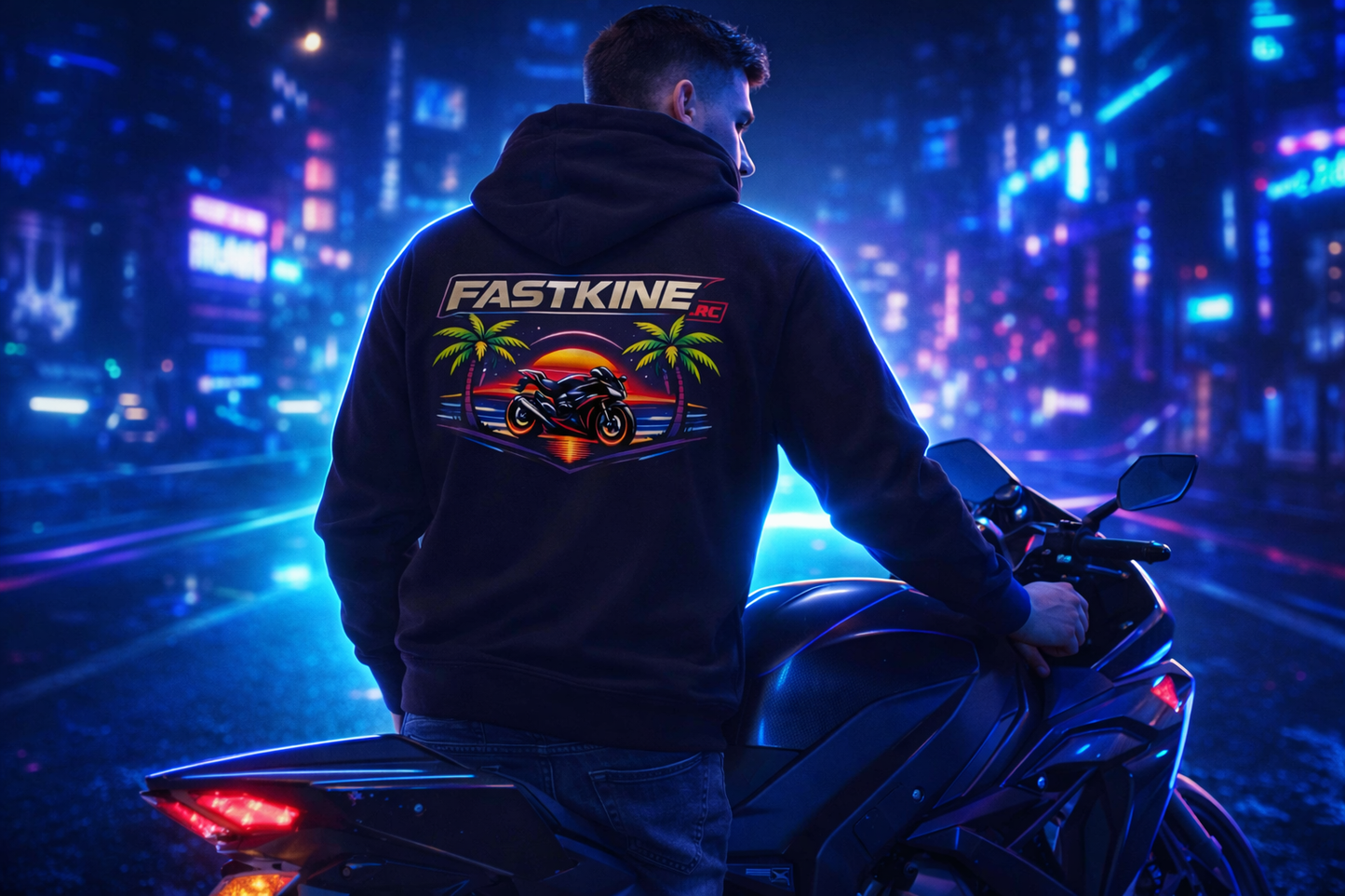 Black Sunset Fastkine Hoodie